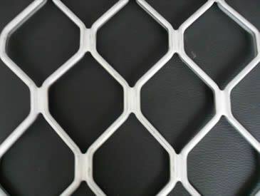 6mm Thickness 63*63mm Hole Aluminium Diamond Barrier