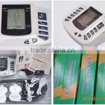 portable physiotherapy equipment with 4 electrodes and slipper AS-965