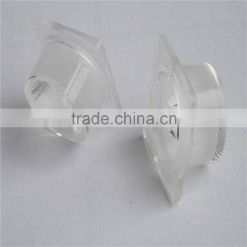 22mm 1W Led lens with stripe surface for RGB wall washer