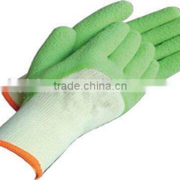 latex coated cotton glove/electrical safety gloves