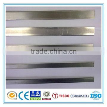 Gold supplier 201 Stainless steel flat bar