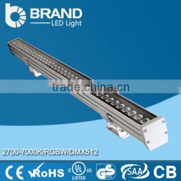 Manufacturer RGBW led wall washer DMX512 2700/7000k led wall washer light 36w