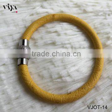 New Design Men Stingray Leather Bracelet High Quality Magnetic Bangle With Wholesale Prices photo-6