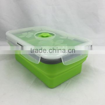 Produce New Style Practical Silicone Bulk Lunch Boxes