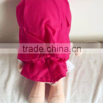 Stuffed Soft Nun Doll / Rosy Nun Cloth Rag Doll photo-3