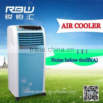 Ice cooling tower air cooler for dry regions