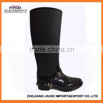 Latest Fashion High Cut Women PVC Boot