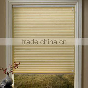 classical style of Pleated blinds fabric curtains pull cord system