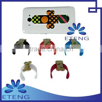 Promotion custom silicone phone accessory display stand