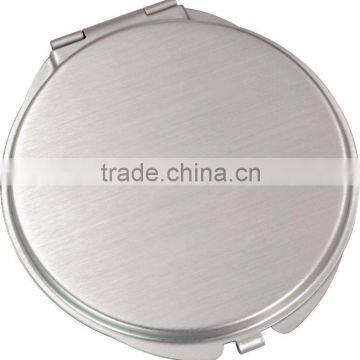 2015 wholesale blank metal compact mirror