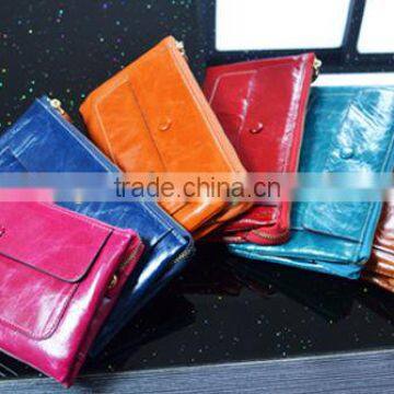 Hot Selling leather purse for ladies made in China