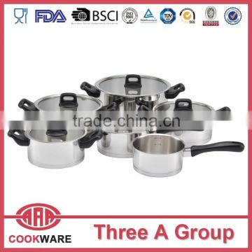 11pcs high qualityl stainless steel 18/8 kitchenware set