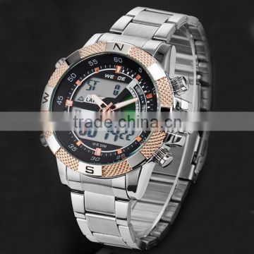 High quality fashion japan movt quartz watch stainless steel back 2015