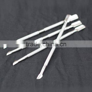 Full Metal Cuticle Pusher Nail Art Equipment Perfect Care Nails Pusher Pushers Stainless Steel Nail Tools photo-5