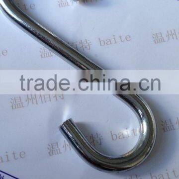 Meat Hook, S Hook,kitchen s Hook Chrome Plate Steel Electric Galvanized S Shaped Hook OEM Service photo-3