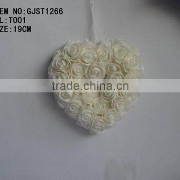 PE rose flower artificial flower for wedding decoration PE foam rose flower handmade artificial rose flower for decoration