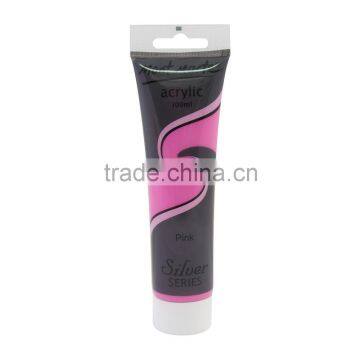 Mont Marte silver series acrylic paint 100ml - Pink