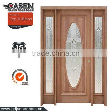 Elegant mohagony lobby entrance door for sale