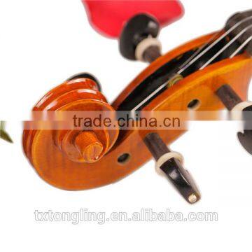 Tongling High Grade Pattern Flamed Violin TL006 photo-4