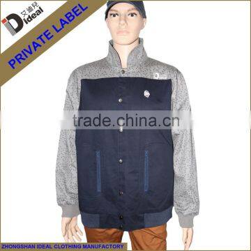 100%cotton twill autumn casual coat