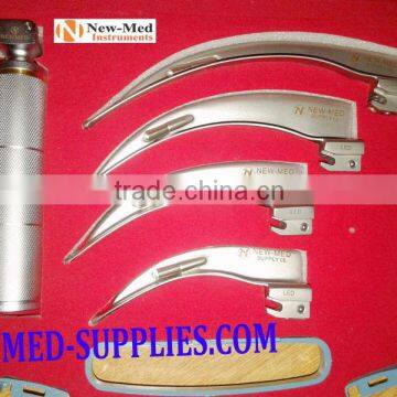 Laryngoscopes Standard Conventional Laryngoscope Set