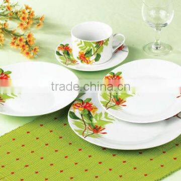 eco-friendly dinnerware,grace tea set,white tea set,spring tea set