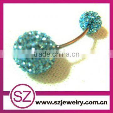 2015 SBP0019 belly chain button piercings