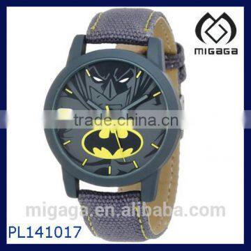 Cool Analog Kids' Grey Canvas strap batman watch