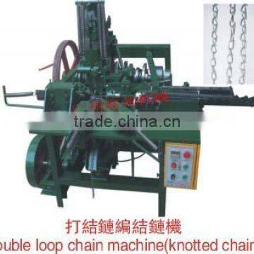 Double loop chain machine(knotted chain,animal chain)