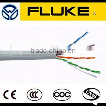 24AWG stranded bare copper conductor CAT 5e lan network cable