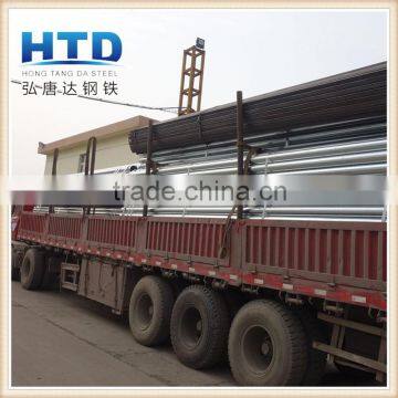 astm a53b schedule 20 40 80 carbon construct round Erw hot dip galvanized steel pipe