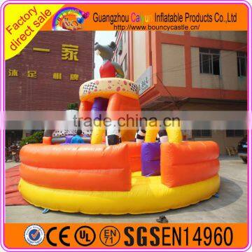 2016 hot sales inflatable assualt obstacle course outdoor sports