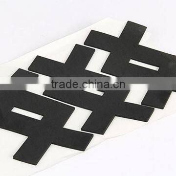 Twist Shape EPDM Sheet Paste to Paper for Machine Parts
