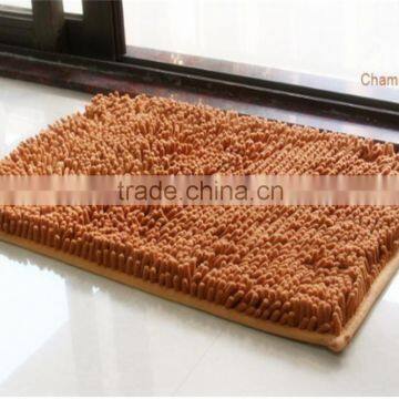 NEW Microfiber Chenille Single Jacquard Mat / Carpet / Rug / Chenille Mat-QINYI photo-2