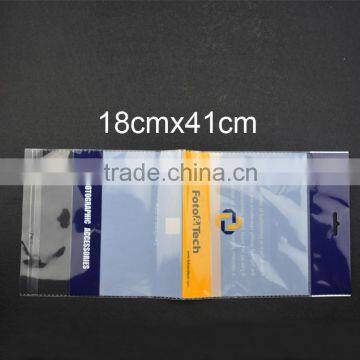 Factory Wholesale Price Clear BOPP Gravure Printing Header Bag With Self Adhesive Strip photo-2