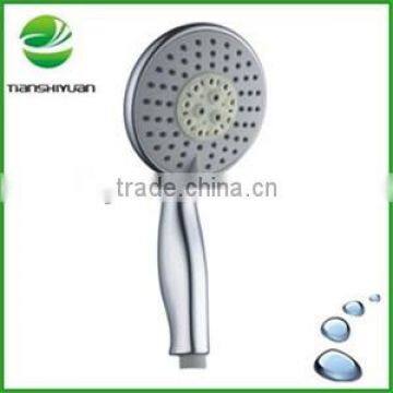 Rainfall hand shower with chrome surface finishing multifunction shower