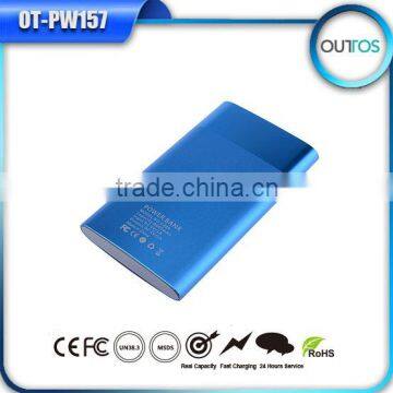 For samsung note4 6000mah power bank good price dual usb quick charge 2.0