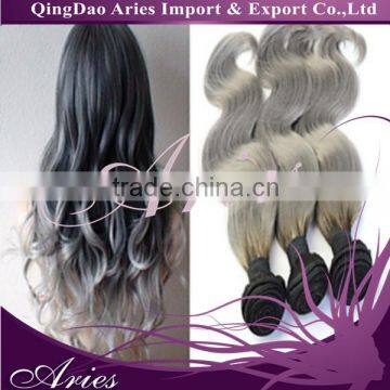 9a grade grey human hair for braiding