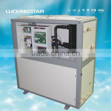 China geothermal heat pump water heater for heating and hot water