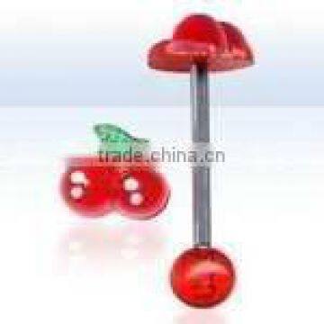 Cherries theme barbell