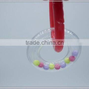 BABY TOY RATTLE RING BALL