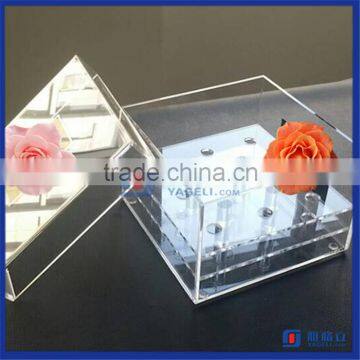 2016 New Design Customized Acrylic Box for Roses Acrylic Flower Box Quality Choice photo-6