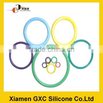 new products colored silicone rubber o rings with different sizes