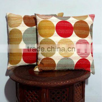 polka dot cushion