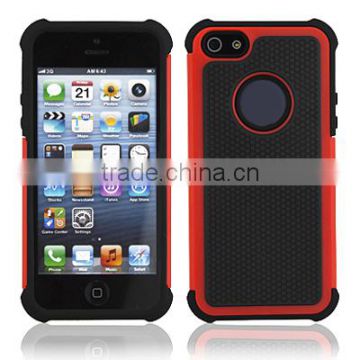 Heavy duty and anti-shock cellphone case for iPhone 5 5G