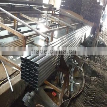 pre-galvanized cold drawn flat oval steel pipe