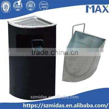 Lowes Stainless Steel Trash Can Eco Friendly Trash Can Ash Bin photo-3