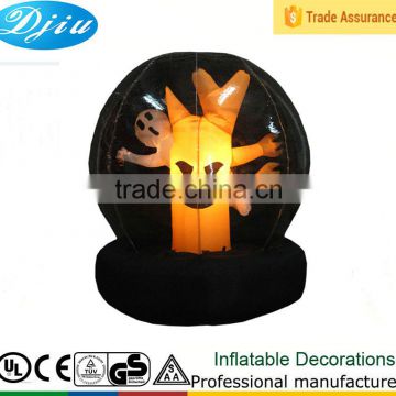 DJ-199 2015 hot black 4ft Halloween inflatable ball decorations inside Devil Tree