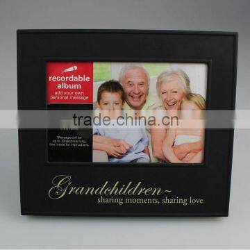 2014 the newest Recordable photo frame/talking photo frame for birthday souvenir,promotional gift
