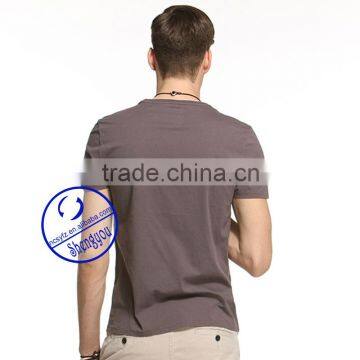 Custom Combed Cotton Men's Print T-shirt Wholesale China photo-3